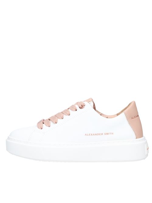 Leather trainers ALEXANDER SMITH | N2D 76WCM LONDONBIANCO-CAMEL